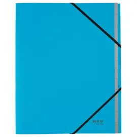 Leitz 12-tasten ordner met elastieken - 100% gerecycled - Blauw 