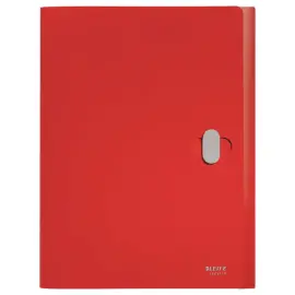 Gerecycleerde klasseerdoos - rood - LEITZ 