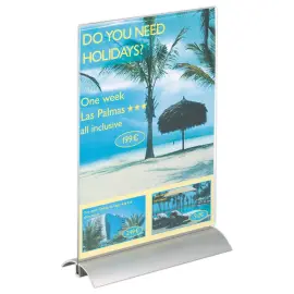 Tweedzijdige displayhouder 