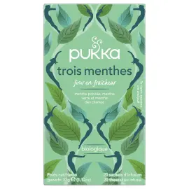 20  Pukka Bio drie muntinfusies 