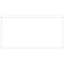 500  witte enveloppen 110x220 80 gr zelfklevend Fiducial 