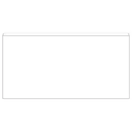 500  witte enveloppen 114x229 80 gr siliconen Fiducial 