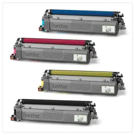 Pakket van 4 Brother TN248VAL Toners Zwart en 3 kleuren 