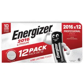 12  lithium knoopbatterijen Energizer 2016 
