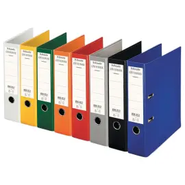 10  Map met hefboomsysteem Chromos  - Verschillende kleuren - ESSELTE 