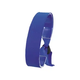 100  blauwe stoffen armbanden 