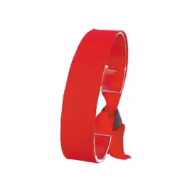 100  rode stoffen armbanden 