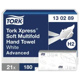 21  Pakken handdoekjes TORK Xpress&reg; H2 - ZH2 