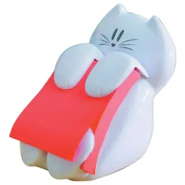 POST-IT dispenser Super sticky Z-Notes Kat + blok Coquelicot 76x76 mm 