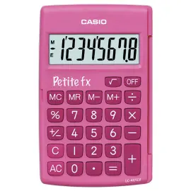 Casio kleine FX roze rekenmachine 