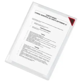 2  Kleefbare hoekmappen A3 