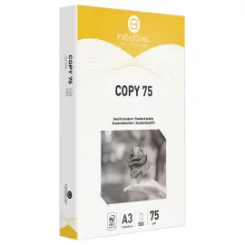 3  ramettes van 500 vellen wit A3 papier 75g COPY 75 FIDUCIAL 