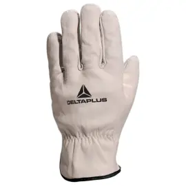 Paar  Lederen / leren handschoenen zwaar werk - maat 9 