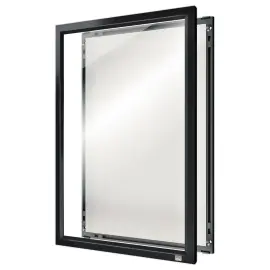 Klever A4 affichehouder Nobo - zwart 