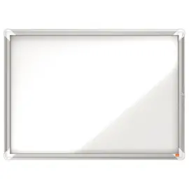 Magnetische vitrine voor buiten Nobo PREMIUM PLUS 8xA4  - Wit 