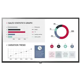 Professionele display 50" UHD 4 K LG 