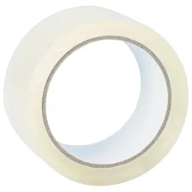 6  transparante polypropyleen verpakkingsplakrollen - 66m x 48mm 45 &micro;. 