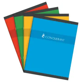 Geniet van de Conqu&eacute;rant gegraveerde schrift 70g, 17x22 cm, 5x5, 96 pagina's 