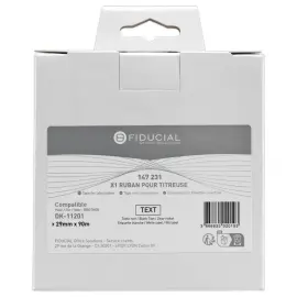 Rollen met etiketten QL BROTHER 29x90mm 400 etiketten DK11201 
