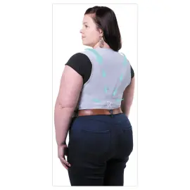 Rugbeschermend vest voor dames LYNE FLEX - Maat S - PERCKO 