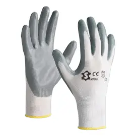 12 Nylon Lycra-handhandschoenen &ndash; Gauge 15 - Maat 11 - RG 