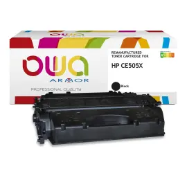 HP CE505X - OWA gereviseerde toner - extra hoge capaciteit - Zwart 