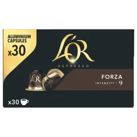 30  Koffiecapsules L'OR Espresso Forza 