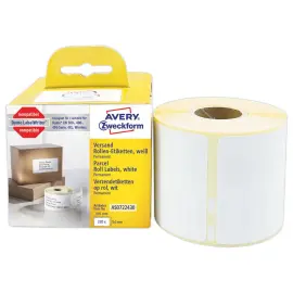 Rol van 220 witte etiketten 101x54 mm voor DYMO LW 450 