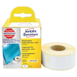 Rol van 110 witte etiketten 50x12 mm voor DYMO LW 450 
