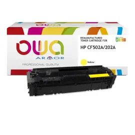 Toner equivalent HP CF502A geel 