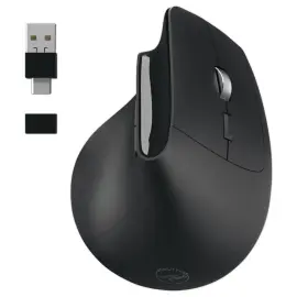 Draadloze ergonomische muis zwart 