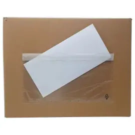 1000  Documentenhoezen bijgevoegd voor DL PP neutraal 110x220 mm 