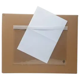 1000  Documenthoezen bijgevoegd voor A5 PP neutraal 228x165 mm 