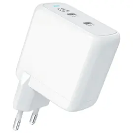 GAN-oplader 2 USB-C-poorten 65W 