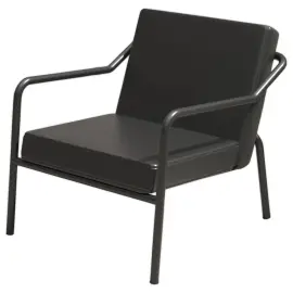 Fauteuil MEDSO zwart kunstleer gemonteerd 