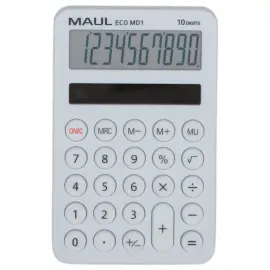Zakrekenmachine Maul ECO DESIGN MD1 + zonne-energie 10 cijfers 
