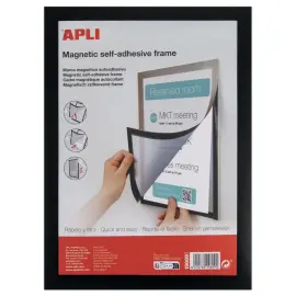 6  Plakbare A4-displayframes 