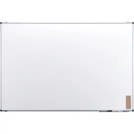 Glanzend wit bord 100 x 150 cm 
