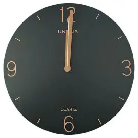 Oxford Savana Houten MDF Klok - Zwart 