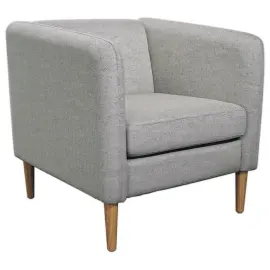EENZITFAUTEUIL GRIS GEMONTAGE 