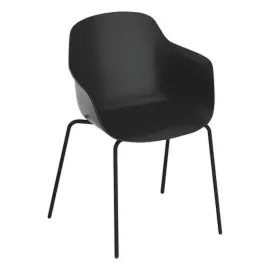 FAUTEUIL WEEKLY METAAL ZWART 