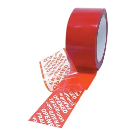 Rode veiligheids tape 