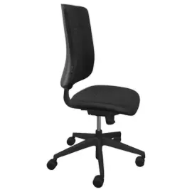 Zetel ATILA zwarte stof 