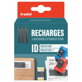 3  Inktpatroon voor ID Protector Trodat rolstempel 