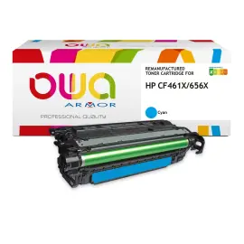 Toner K18247OW compatibel met HP CF461X 22K OWA - Cyaan 