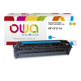 Toner K16209OW compatibel met HP CF211A OWA - Cyaan 