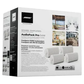 AudioPack Pro oppervlak S4W wit Bose Professional 