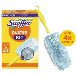 Kit Swiffer steel + 4 stofdoeken 