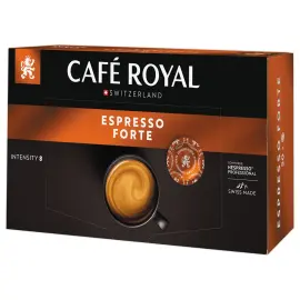 50 capsules DISC koffie CAFE ROYAL Professioneel Espresso Bio 