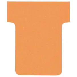 100  T-fiches voor planning - Maat 1,5 - Oranje - NOBO 
